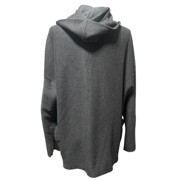 James Perse 100% Cotton Hooded Open Cardigan – Size 2 (M) - Picture 4 of 7